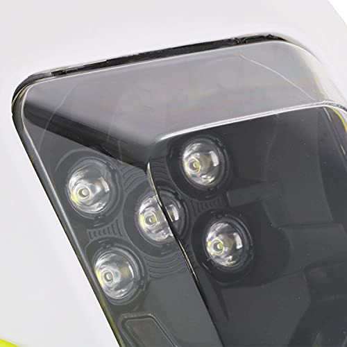 Faro de motocicleta Dirtbike, luz LED Enduro carenado para Husq.varna FE 250 (UE) FE 350 (UE) FE 450 (UE) FE 501 (UE) TE 250i (UE) TE 250i (US) TE 300i (EU) TE 300i (US) 2020-2021 (blanco)