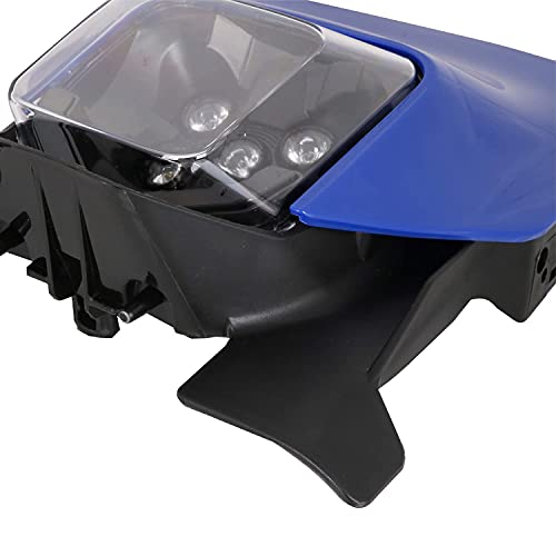 Faro de motocicleta, lámpara de cabeza de bici de la suciedad Faros LED para Husq.var.na FE250 FE350 FE450 FE501 TE250i TE300i 2021 Dirt Bike Motocross Enduro - Azul