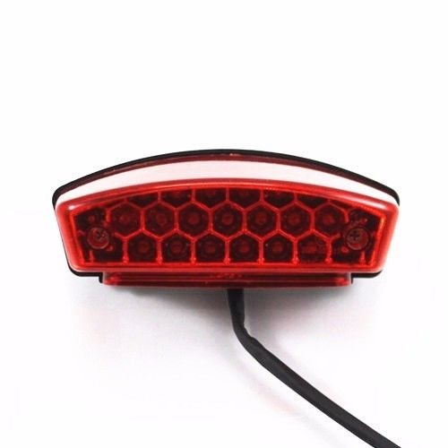 Faro LED de freno para motocicleta Dirt Bike Off-Road Dual Sport UTV ATV Quad Runner Custom Ducati Monster 400 600 620 695 750 800 900 1000