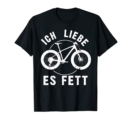 Fatbike Ich Liebe Es Fett Rueda Fat Bike Regalo Camiseta