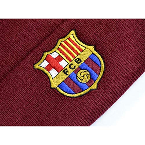 FCB Barcelona - Gorro de Punto – Azul Marino.