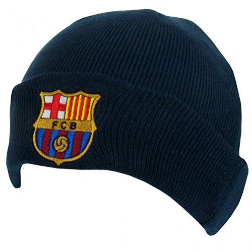 FCB Barcelona - Gorro de Punto – Azul Marino.