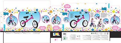 Feber-700012480 Bicicleta sin Pedales, Nancy, Color Rosa, no aplicable (Famosa 700012480)