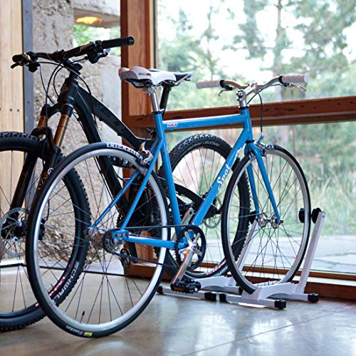 Feedback Rakk - Soporte para Rueda Trasera de Bicicleta Plata Plata Talla:Talla única