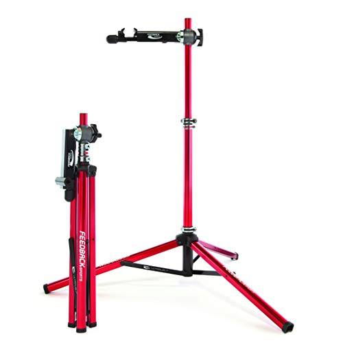 Feedback Work Stand, Montageständer3 Pro Ultralight, Rot anodisiert, FA003475013, Negro, ESTANDAR