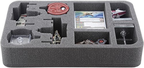 Feldherr HSGB050BO Foam Tray for Star Wars X-Wing 2 x ARC-170 or K-Wing, Ships and Accessories