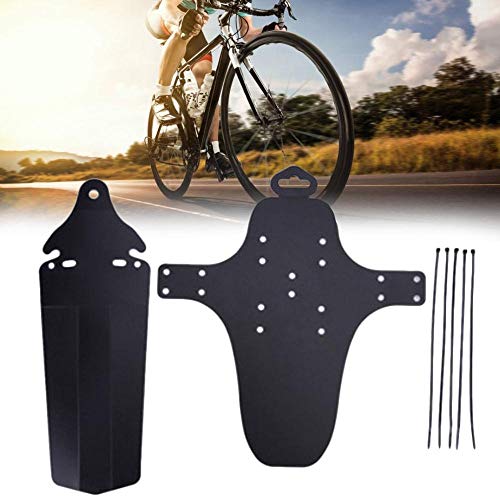 Fender Bicycle, Mudguard Black Front Front/Tero Tire Wheel Fender MTB Mountain Bike Road Cycling Fix Accesorios De Engranajes 2Pcs