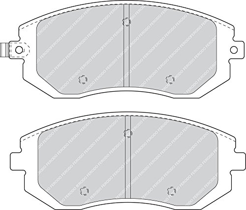 Ferodo FDB1639 Juego de pastillas de freno - (4 piezas)
