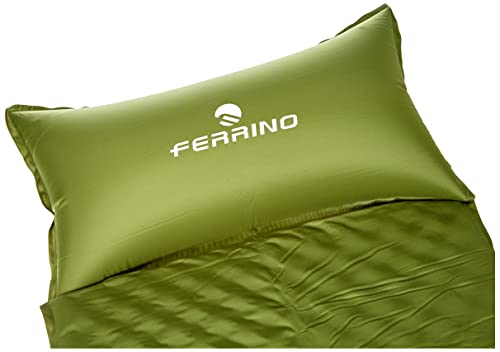 Ferrino Mat.AUTOG. Dream Mat 183x51x3,5 CM. Colchoneta Montañismo, Alpinismo Y Trekking, Adultos Unisex, Verde