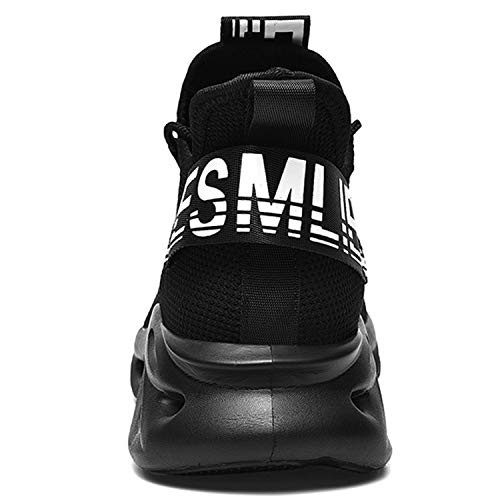 Fhrushg Zapatillas de Running para Hombre Mujer Transpirable Zapatos para Correr Gimnasio Sneakers Zapatillas Deportivas Asfalto Aire Libre y Deportes
