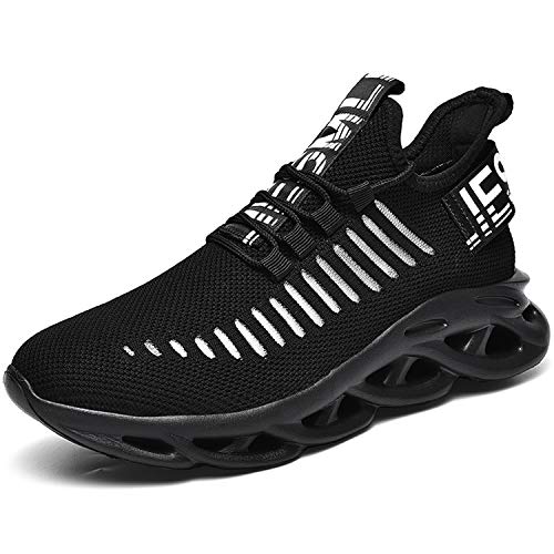 Fhrushg Zapatillas de Running para Hombre Mujer Transpirable Zapatos para Correr Gimnasio Sneakers Zapatillas Deportivas Asfalto Aire Libre y Deportes