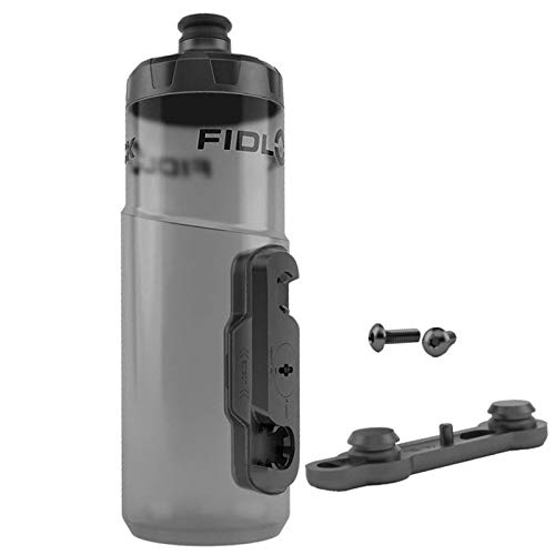Fidlock - Twist Set compuesto por soporte magnético para botellas y botella para bicicleta, 09609, Negro