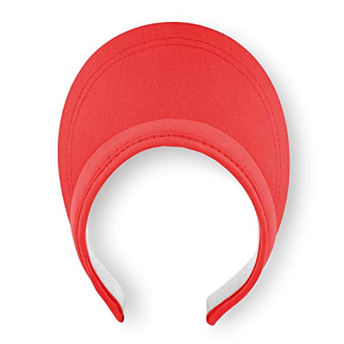 fiebig Visera | Clipvisor en Talla única Unisex | Gorra en Muchos Colores Hecha de 100% algodón | Gorra de Verano con Forro Interior de Tela de Rizo | Protección Solar para la Playa