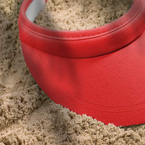 fiebig Visera | Clipvisor en Talla única Unisex | Gorra en Muchos Colores Hecha de 100% algodón | Gorra de Verano con Forro Interior de Tela de Rizo | Protección Solar para la Playa