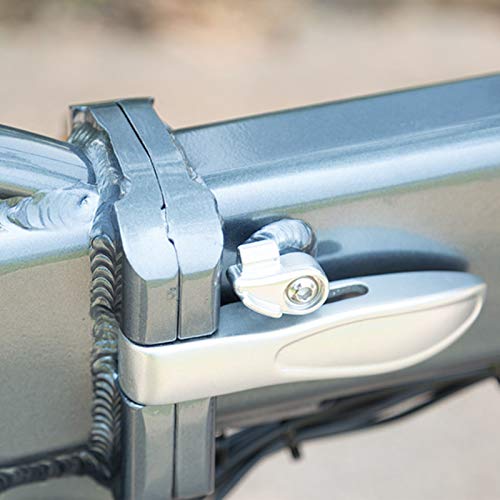 FIIDO D2S - Bicicleta eléctrica de exterior plegable de 16 pulgadas, con cambio eléctrico plegable, recargable - gris