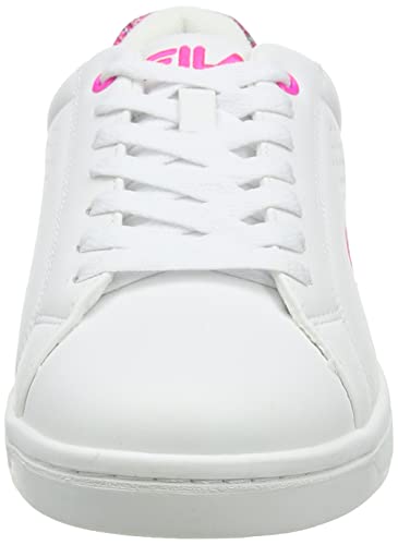 FILA Crosscourt 2 A wmn Zapatilla para Mujer, Blanco (White/Diva Pink), 39 EU