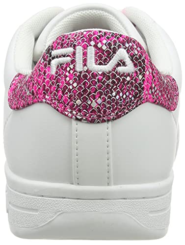 FILA Crosscourt 2 A wmn Zapatilla para Mujer, Blanco (White/Diva Pink), 39 EU