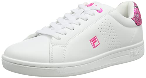 FILA Crosscourt 2 A wmn Zapatilla para Mujer, Blanco (White/Diva Pink), 39 EU