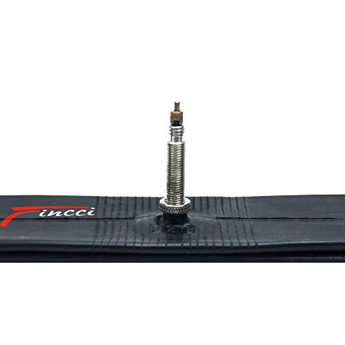 Fincci Par 20 x 1,75 1,95 2,0 2,1 2,125 Pulgadas 48mm Cámaras de Aire Presta Válvula Interior para BMX MTB Montaña Fuera del Camino o Niños Bici Bicicleta (Paquete de 2)