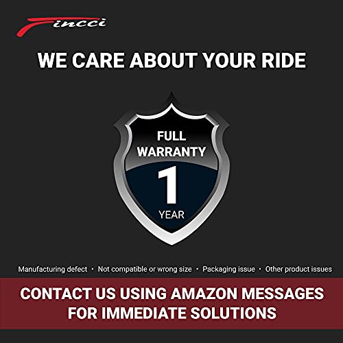 Fincci Par Cubiertas 700x23 c 23-622 60TPI con Cámaras de Aire Presta Válvula Interior y 1mm Antipinchazos 60TPI para Ciclo Carrera Carretera Turismo Bici Bicicleta (Paquete de 2)