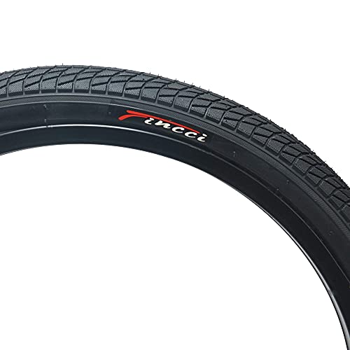 Fincci Set 20 x 1,75 Pulgadas 47-406 Cubierta con Cámara de Aire Schrader Válvula Interior para BMX o Niños Bici Bicicleta
