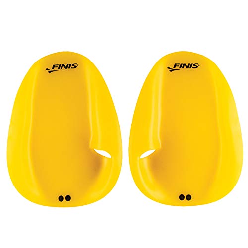 FINIS Agility - Paleta flotante para natación, Unisex Adulto, amarillo, Medium