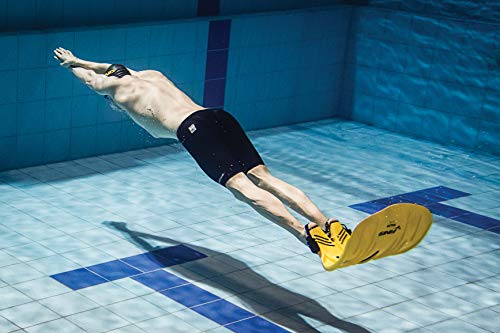 Finis Rapid Monofin Monoaleta para Entrenamiento, Hombre, Amarillo, (US) M: 8-12, F: 9-13