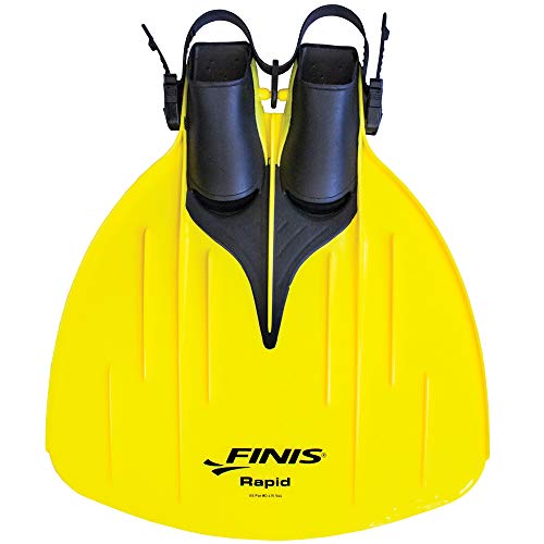 Finis Rapid Monofin Monoaleta para Entrenamiento, Hombre, Amarillo, (US) M: 8-12, F: 9-13