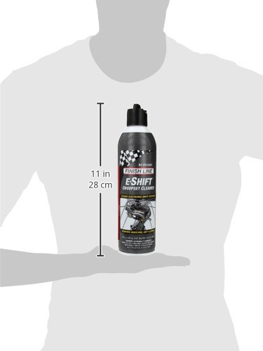 Finish Line Línea de Meta e-Shift electrónico Groupset Cleaner Aerosol, Unisex, x