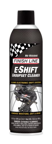 Finish Line Línea de Meta e-Shift electrónico Groupset Cleaner Aerosol, Unisex, x