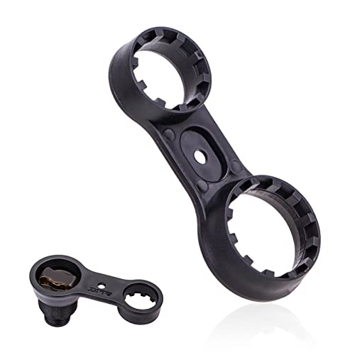 FITYLE Llave de Horquilla de Bicicleta de Montaña Profesional, Herramientas de Reparación de Suspensión Horquilla Compatibles con SR Suntour XCT/XCM/XCR