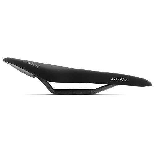 Fizik 70 C0sa03 a02 Arione R1 Abierto Rendimiento sillín de Bicicleta (Fabricado para Serpiente), Negro