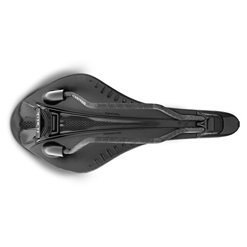 Fizik 70A4SOSA03A02 Arione R1 Versus EVO Performance Sillín de Bicicleta (Hecho para Serpiente), Negro