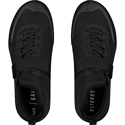 Fizik Gravita Zapatillas de Bicicleta, Unisex Adulto, Negro, 42.5