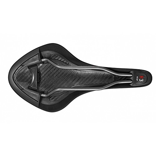 Fizik Ium Rails Sillín, Unisex, Negro, L