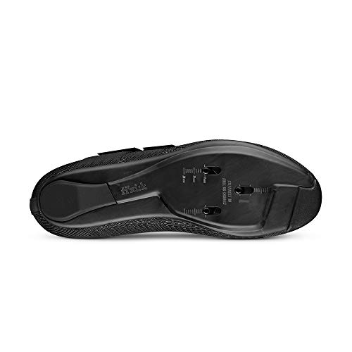 Fizik Powerstrap R2 Aeroweave Zapatillas de Running, Unisex Adulto, Negro, 44 EU