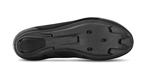 Fizik R1 Infinito - Zapatillas de Ciclismo (Tejido Negro, 9,5 cm)