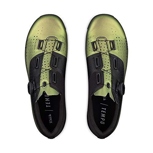 Fizik R4 Overcurve, Zapatillas de Bicicleta Hombre, Beetle Black, 41 EU