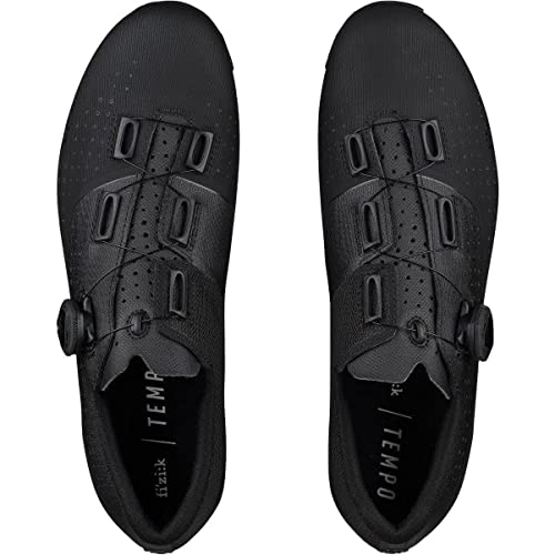 Fizik R4 OverCurved, Zapatillas de Bicicleta Hombre, Negro, 42 EU