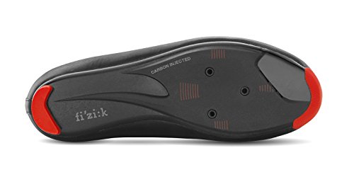 Fizik R5 Artica, Zapatillas de Ciclismo para Hombre, Hombre, Zapatillas de Ciclismo, R5ARTIC18-1010-46, Negro, 13.5 UK