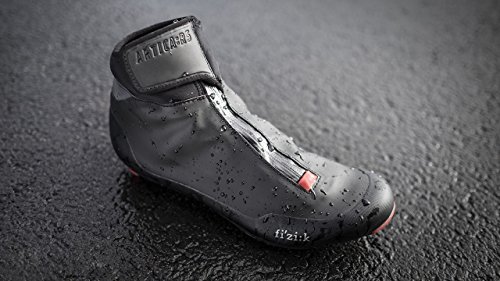 Fizik R5 Artica, Zapatillas de Ciclismo para Hombre, Hombre, Zapatillas de Ciclismo, R5ARTIC18-1010-46, Negro, 13.5 UK