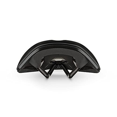 Fizik Tempo - Sillín de Bicicleta Unisex, Color Negro, 150 mm