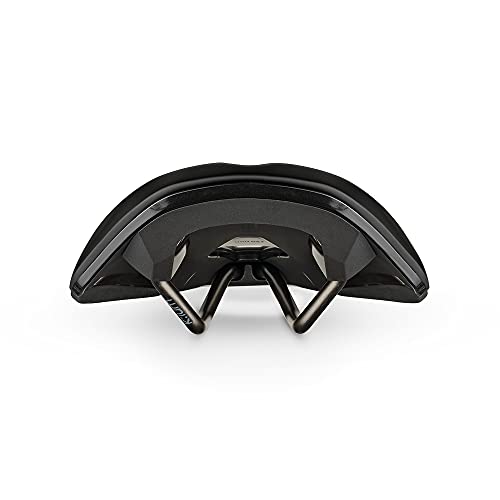 Fizik Tempo - Sillín para bicicleta unisex - Color negro - Talla L - 260 mm - 160 mm