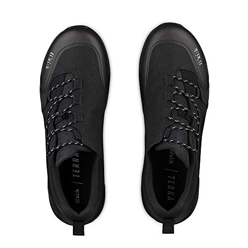 Fizik Terra Ergolace X2, Zapatillas de Ciclista Unisex Adulto, Negro, 40 ½