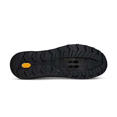 Fizik Terra Ergolace X2, Zapatillas de Ciclista Unisex Adulto, Negro, 40 ½