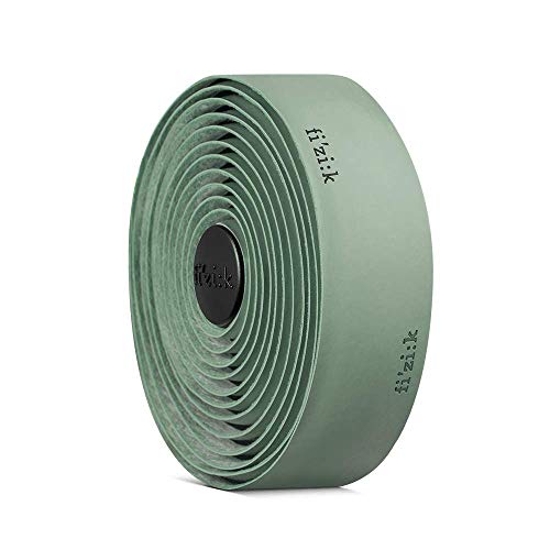 Fizik Terra Microtex Bondcush Tacky 3,0 mm-Green/Blue, Cinta de Bicicleta Unisex Adulto, Verde-Azul, Talla Única