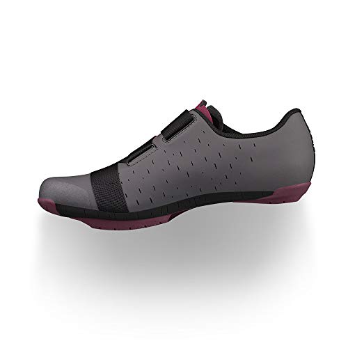 Fizik Terra Powerstrap X4, Unisex Adulto, TEX4PSPU1, Antracite e UVA, 40.5