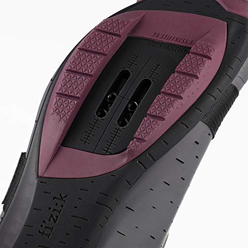 Fizik Terra Powerstrap X4, Unisex Adulto, TEX4PSPU1, Antracite e UVA, 40.5