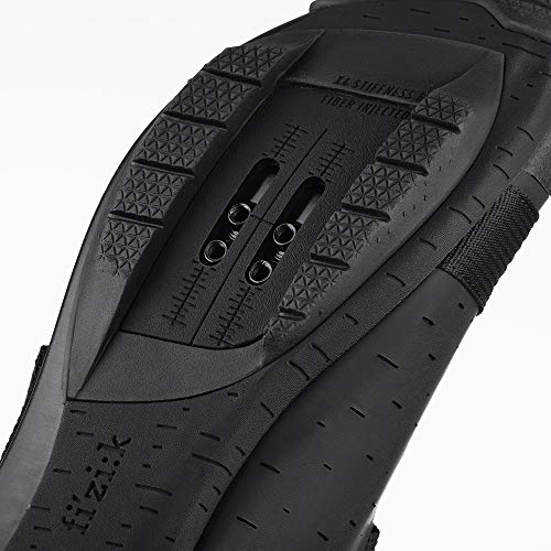 Fizik Terra Powerstrap X4, Zapatillas de Ciclismo Unisex Adulto, Negro, 47