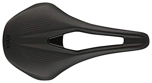 Fizik Vento - Sillín de Bicicleta Unisex para Adulto, Negro, 140 mm